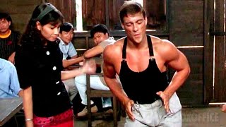 Jean Claude Van Damme Dance  Kickboxer dance jeanclaudevandamme kickboxer [upl. by Yerfdog]