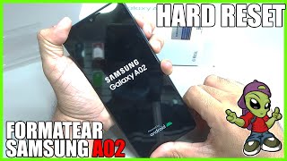 🔓Cómo FORMATEAR un SAMSUNG A02 Con Los Botones 🛠️ HARD RESET A02  Reinicio De Fábrica🛡️ [upl. by Assiruam]