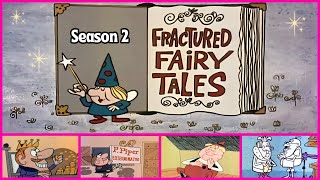 Fractured Fairy Tales 1960s  35 Episodes  Classic Cartoons [upl. by Gine]