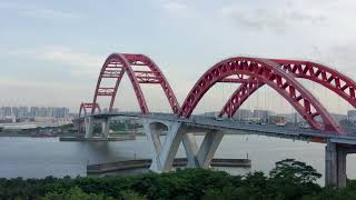 2024 Best China Guangzhou 4K Drone Stock footage by XCVideowerkz [upl. by Namilus466]