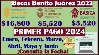 Inician los Pagos de la Beca TRIPLE Pago para TODOS Becas Benito Juárez Enero 2024 [upl. by Burman574]