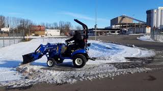 New Holland Boomer 25 Compact [upl. by Nywnorb]