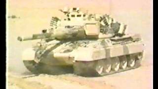 AMX30B2 MBTOperation Desert Storm [upl. by Lilahk]