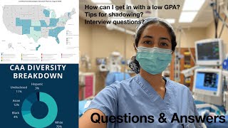 Anesthesiologist Assistant from Prereqs to Interviewing QampA [upl. by Akiaki]