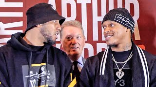 WHOS FOOLING WHO Lyndon Arthur vs Anthony Yarde REMATCH FACEOFF [upl. by Giarla]