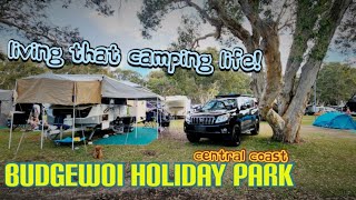 BUDGEWOI HOLIDAY PARK FAMILY CAMPING ADVENTURES ON THE CENTRAL COAST [upl. by Aya]