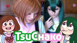 Chocolate for Everyone TsuChako  My Hero Academia Cosplay [upl. by Eisaj]