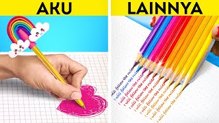 CARA SEKOLAH PALING GILA UNTUK MENJADI POPULER  Sekolah DIY Jenius Dan Trik Kreatif Oleh 123 GO [upl. by Aziul791]