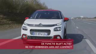 Citroen C3 Snelheidslimietherkennings en snelheidsadviessysteem [upl. by Tyre414]