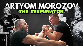 Artyom Morozov  26 year old Beast 🔥  armwrestling propanjaleague [upl. by Georgeanna58]