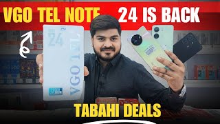 Tabhi Deal 🔥ON VGO Tel NoTe 24  Best Budget king 👑 120HzMobile in Pakistan [upl. by Fairfax144]