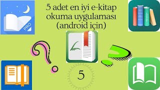 5 EN İYİ EKİTAP OKUMA UYGULAMASI Android için [upl. by Elyagiba307]