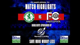 Billingham Synthonia vs FC Hartlepool [upl. by Ecyoj]