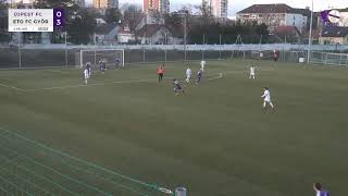 Újpest FC – WKW ETO FC Győr l Felkészülési mérkőzés [upl. by Bickart]