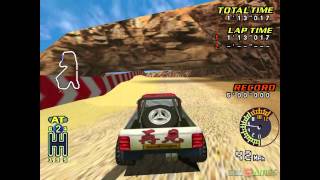 TNN Motorsports Hardcore Heat  Gameplay Dreamcast HD 720P [upl. by Meingoldas778]