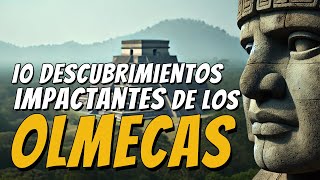 🔍 10 Descubrimientos IMPRESIONANTES de los Olmecas que Sorprendieron al Mundo 🌎 [upl. by Atiuqahs]