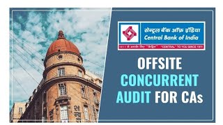 Central Bank of India Assigned An Offsite Concurrent Audit For CAs ca centralbankofindia audit [upl. by Offen]