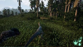 Dilophosaurus vs Ceratosaurus 1440p The Isle Evrima Gateway [upl. by Yrolam42]