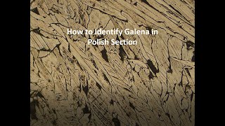 How to Identify Hematite in Polish Section [upl. by Anella]