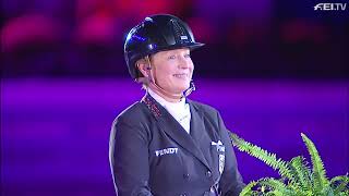 Siegerehrung FEI Dressage World Cup™ 20232024 [upl. by Karlotta]