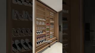 The doublelayer shoe cabinet design you have never seen before will make your entryway neat and o [upl. by Ecneps]