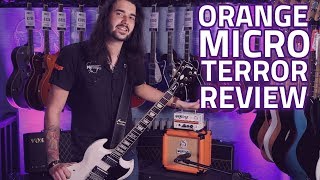 Orange Micro Terror Guitar Amplifier Head Demo Review w PPC108 Cab [upl. by Muhan]