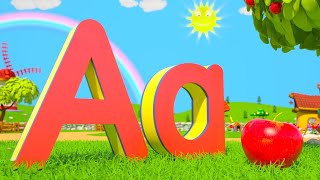 Alphabets Phonics Song Preschool Rhyme and Song for Kids [upl. by Maxi]