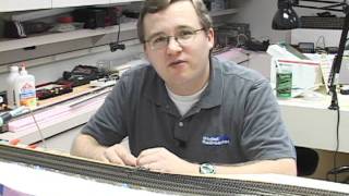 How to build a model railroad How to lay model railroad track [upl. by Ellekram]