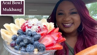 ACAI BOWL MUKBANG  FRUIT MUKBANG  EATING SHOW [upl. by Care]