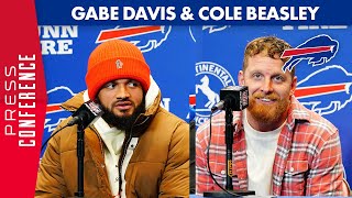 Cole Beasley amp Gabe Davis “That’s Just Playoff Football”  Buffalo Bills Defeat Miami Dolphins 3431 [upl. by Ramed]