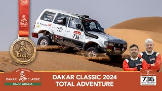 DAKAR CLASSIC 2024  TOTAL ADVENTURE [upl. by Ashien]