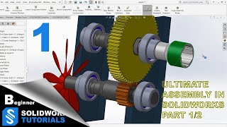 Ultimate SolidWorks Assembly tutorial for Beginners  Part 1 [upl. by Lenka998]