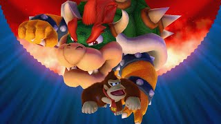 Mario Party 10  Donkey Kong vs Mario vs Luigi vs Toadette vs Bowser  Chaos Castle [upl. by Alfonse]