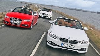 Audi S5 vs BMW 435i vs Mercedes E 400 [upl. by Pritchett]