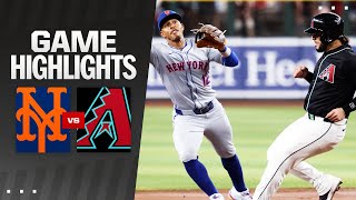 Mets vs Dbacks Game Highlights 82924  MLB Highlights [upl. by Min]