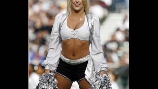 Oakland Raiders Cheerleaders Tribute [upl. by Notrem]