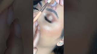 Glitter eyeliner ✨cosmetics crease eyemakeup eyemakeup makeup kikocosmetics hudabeauty yt [upl. by Nahs]