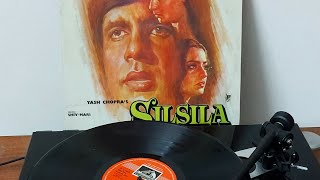 Neela Aasman So Gaya  Silsila  Bollywood Vinyl LP Rip  Rega P3 [upl. by Maryanne290]