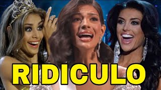 LAS RESPUESTAS MÁS ESTUPIDAS DE MISS UNIVERSO [upl. by Colbert872]