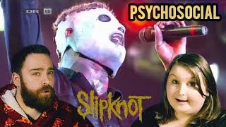 Slipknot  Psychosocial Reaction First Time Watching 🎶 slipknot reaction [upl. by Rot]