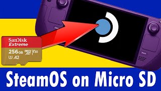 SteamOS on a Micro SD Card 20  New Improved Guide [upl. by Eyllek977]