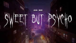 ava max  sweet but psycho  sped up  lyrics [upl. by Ecenahs]