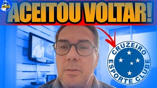 🦊💣 URGENTE LUXEMBURGO ACEITA VOLTAR PRO CRUZEIRO [upl. by Lienhard]