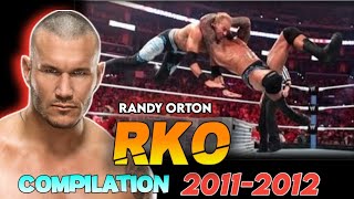 WWE Randy Orton RKO Compilation 20112012 [upl. by Boni]