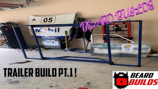 MOTORBIKE TRAILER BUILD PT1 [upl. by Misaq]