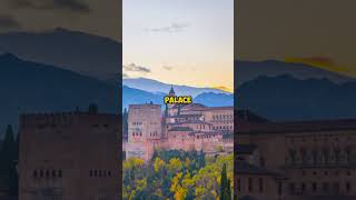 Did you know the Alhambra in Spain was once a royal palace and fortress shorts vial spain [upl. by Bernardine]