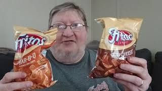 Big Matts Food Review Fritos BarbQ Vs Chili Cheese Corn Chips [upl. by Norri742]