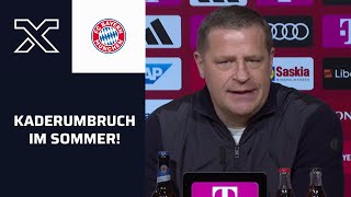 Eberl quotWerden uns anschauen wer die nächsten Monate mitziehtquot  FC Bayern München [upl. by Yonit807]