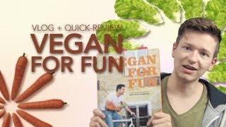 Vegan For Fun MiniReview amp meine ReChallenge  Vlog [upl. by Hairahs]