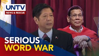 Pres Marcos Jr says Duterte’s tirades could be due to fentanyl [upl. by Rosen]